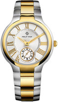 Thumbnail for your product : Philip Stein Teslar Large Round Watch Head, Two-Tone