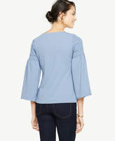 Thumbnail for your product : Ann Taylor Smocked Bell Sleeve Top