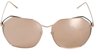 Linda Farrow oversized sunglasses
