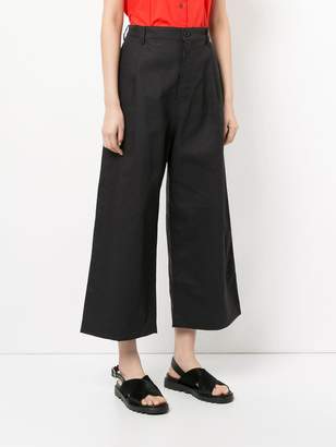 Sofie D'hoore Provence cropped wide leg trousers