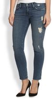 Thumbnail for your product : James Jeans James Jeans, Sizes 14-24 Distressed Skinny Jeans