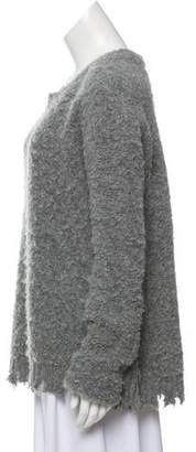 ATM Anthony Thomas Melillo Long Sleeve Knit Sweater grey Long Sleeve Knit Sweater