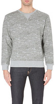 Thumbnail for your product : Evisu Wave-print cotton-jersey sweatshirt