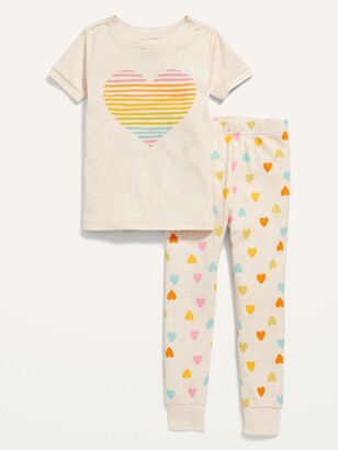 Old Navy Unisex Graphic Snug-Fit Pajama Set for Toddler & Baby