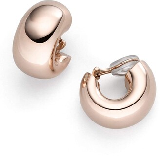 Women's Garland oreille clip Magnifique Boucles d'oreilles 18K or rose rempli Fashion Jewelry 