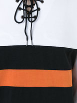 Thumbnail for your product : The Upside lace-up neck sweatshirt