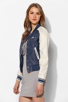 Thumbnail for your product : Members Only Colorblock Vegan Leather Bomber Jacket