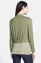 Thumbnail for your product : Chaus Drape Front Cardigan