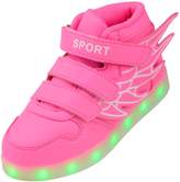Thumbnail for your product : Gloria JR Boys Girls Colorful LED Lights Sports Shoes Sneakers athletic shoes with wings with USB
