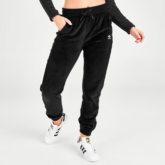 adidas Women's Velour Slim Jogger Pants - ShopStyle