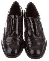 Thumbnail for your product : Moschino Cheap & Chic Moschino Cheap and Chic Patent Leather Round-Toe Oxfords