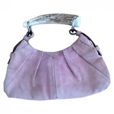 Thumbnail for your product : Saint Laurent Pink Suede Handbag Mombasa