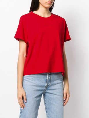 Levi's embroidered logo cropped T-shirt