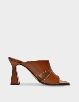 Wandler Marie Sandals in Brown Leather