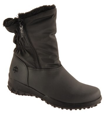 totes womens shauna wide calf winter boots waterproof zip