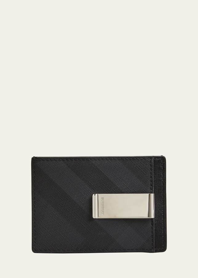 Burberry Men's Chase Card Case with Money Clip