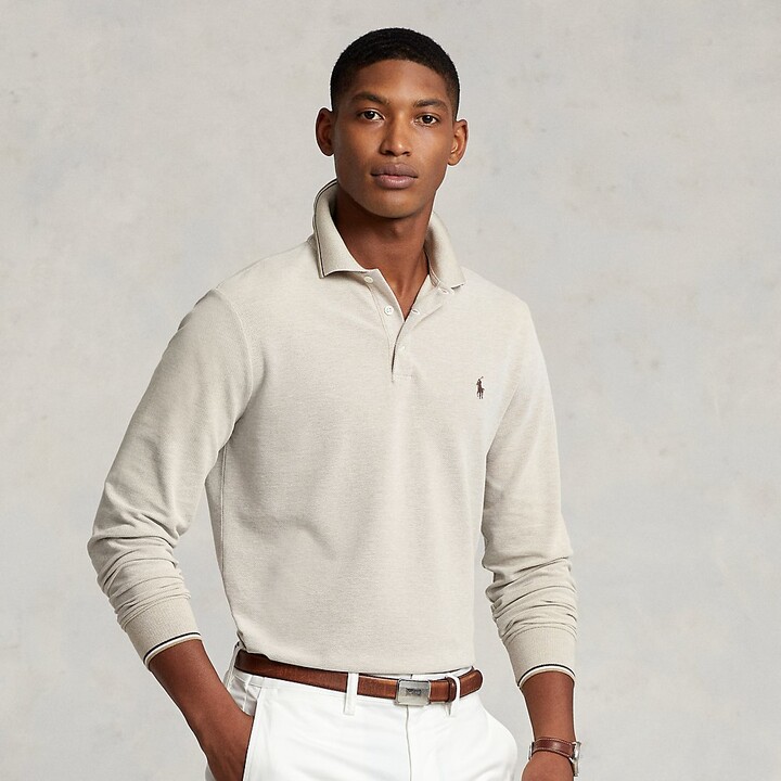 Polo Ralph Lauren Custom-fit Long-sleeved Polo | ShopStyle