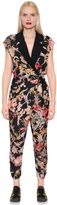 Thumbnail for your product : I'M Isola Marras Floral Printed Light Crepe Jumpsuit