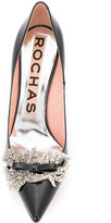 Thumbnail for your product : Rochas rhinestone embellished pumps