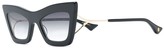 Thumbnail for your product : Dita Eyewear Erasur pointed sunglasses