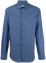 Thumbnail for your product : Armani Collezioni houndstooth pattern shirt