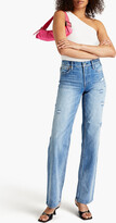 Thumbnail for your product : Alice + Olivia Amazing distressed boyfriend jeans