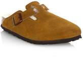 Thumbnail for your product : Birkenstock Women's Boston Shearling-Lined Suede Clogs