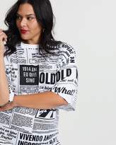 Thumbnail for your product : Newspaper Oversized Tee Dress