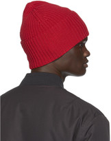 Thumbnail for your product : Ermenegildo Zegna Red Wool Beanie