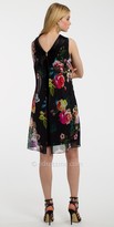Thumbnail for your product : Camille La Vie Print Overlay Cocktail Dress