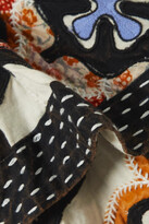 Thumbnail for your product : Ulla Johnson Dalia Appliquéd Printed Cotton Midi Dress - Cream