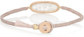 Thumbnail for your product : Brooke Gregson 14-karat rose gold, moonstone and diamond bracelet