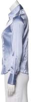 Thumbnail for your product : Giorgio Armani Silk Button-Up Top
