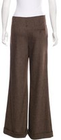 Thumbnail for your product : Magaschoni Wool-Blend Wide-Leg Pants