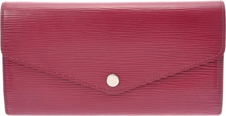 Louis Vuitton Denim Epi Leather Sarah Wallet - ShopStyle