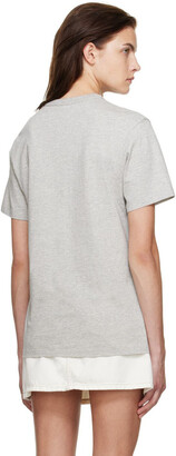 MAISON KITSUNÉ Gray Chillax Fox T-Shirt