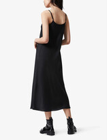 Thumbnail for your product : AllSaints Tierny Corina 2-in-1 stretch-knit midi dress