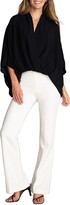 Thumbnail for your product : Trina Turk Concourse Satin-Back Crepe Top