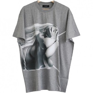 Givenchy Grey Cotton T-shirts