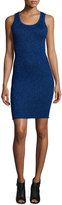 Thumbnail for your product : Opening Ceremony Disco Ribbed Metallic Tank Dress, UV Blue