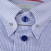 Thumbnail for your product : Eton Graphic Check Print Shirt