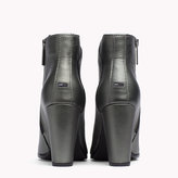 Thumbnail for your product : Tommy Hilfiger Metallic Leather Ankle Boot
