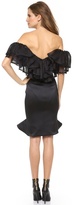 Thumbnail for your product : Zac Posen Ruffle Strapless Dress