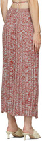 Thumbnail for your product : CHRISTOPHER ESBER Red & Blue Rib Knit Tie Skirt