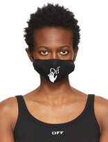 Thumbnail for your product : Off-White Black & White Hand Logo Simple Mask