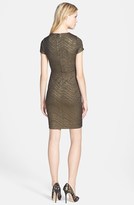 Thumbnail for your product : Nordstrom FELICITY & COCO Metallic Textured Knit Sheath Dress Exclusive)