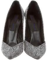 Thumbnail for your product : Proenza Schouler Tweed Pointed-Toe Pumps