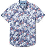 Thumbnail for your product : Alex Mill Button-Down Collar Palm Leaf-Print Cotton Oxford Shirt