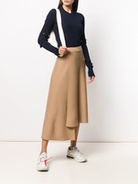 Thumbnail for your product : Mrz Wrap-Style Wool Skirt