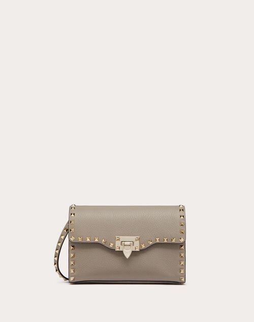 Valentino Garavani SMALL ROCKSTUD GRAINY CALFSKIN CROSSBODY BAG ShopStyle